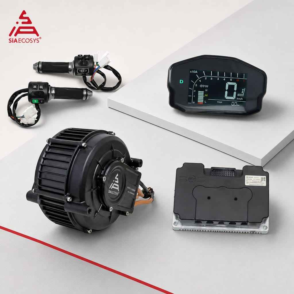 QSMOTOR QS165 V2 5000W 72V 35H - огляд і ціна Mid Drive Motor Kit 72V 5000W