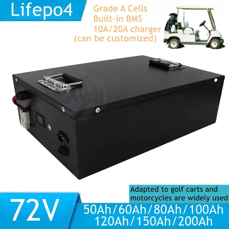 Lifepo4 Battery Pack 72V with  - огляд і ціна Lifepo4 72V 100Ah Battery Pack Ev