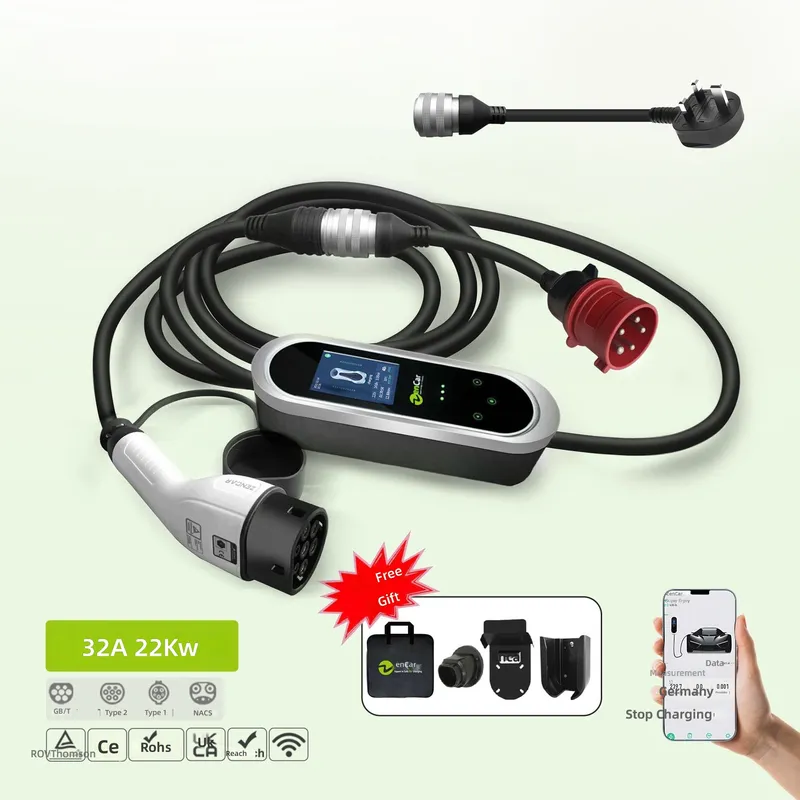 22kW 3 Phase EV Charger 32A Po - огляд і ціна Ev Charger Type 2 22Kw 32A 3 Phase