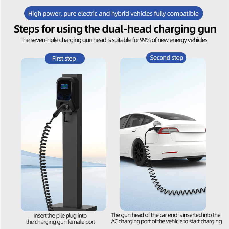 Type 2 To Type 2 Portable EV C - огляд і ціна Ev Charger Type 2 22Kw 32A 3 Phase