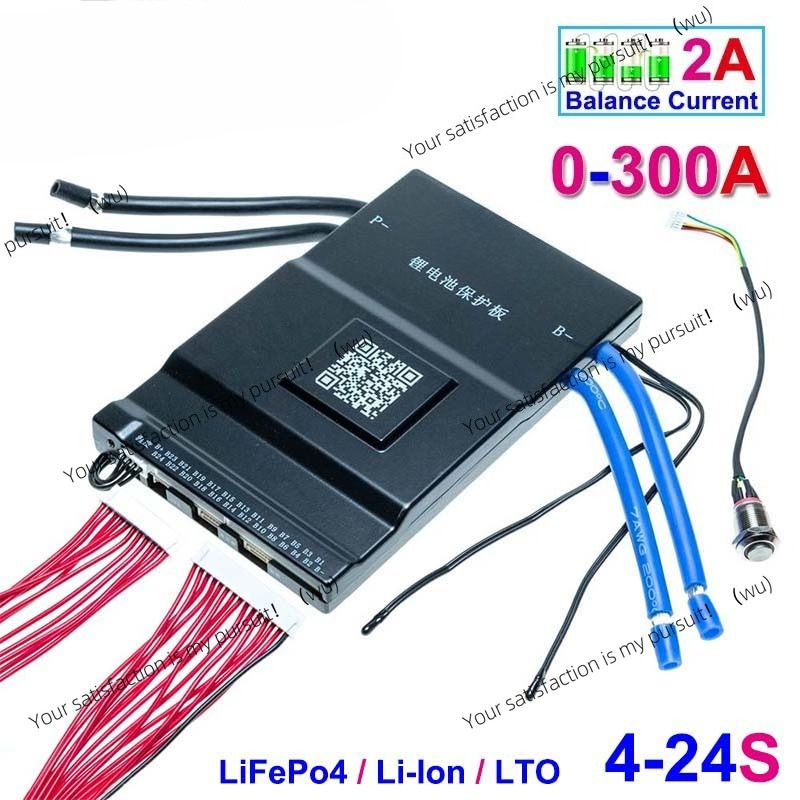 Smart Bluetooth Active Balance - огляд і ціна Smart Bms 24S 200A Bluetooth Lifepo4