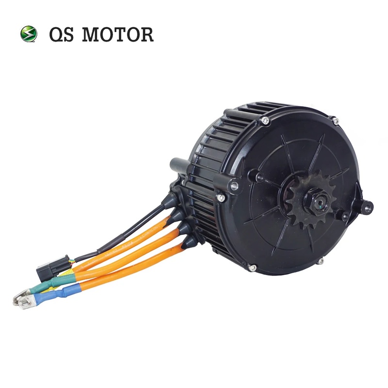 QSMOTOR QS165 V2 5000W 35H 72V - огляд і ціна Mid Drive Motor Kit 72V 5000W
