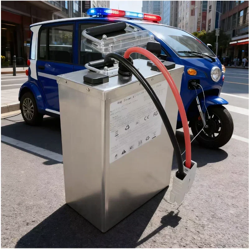 LIFEPO4 Battery Pack with BMS  - огляд і ціна Lifepo4 72V 100Ah Battery Pack Ev