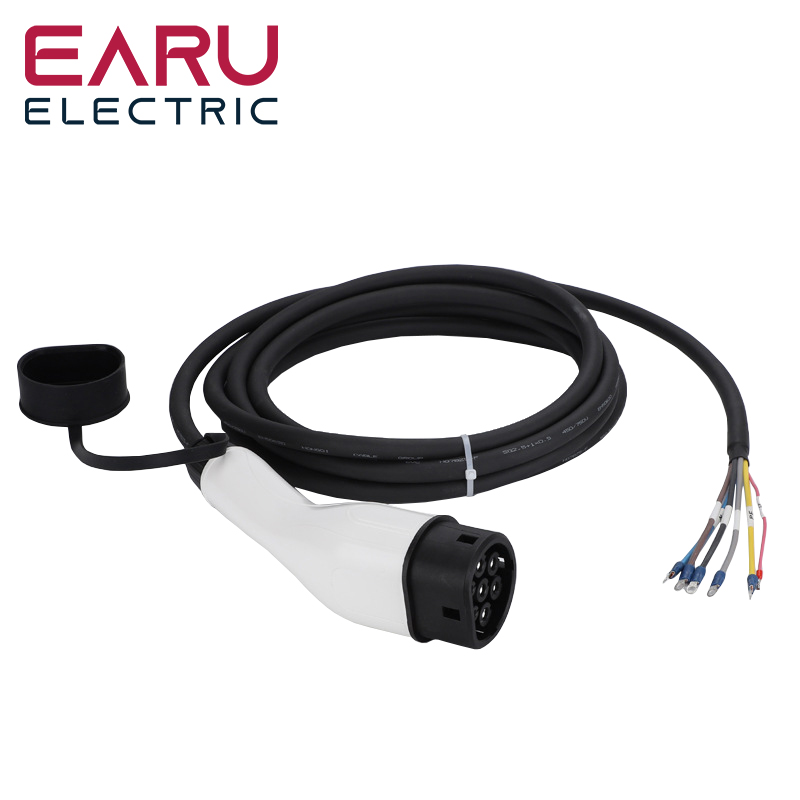 EV Charger Plug With Cable Typ - огляд і ціна Ev Charger Type 2 22Kw 32A 3 Phase