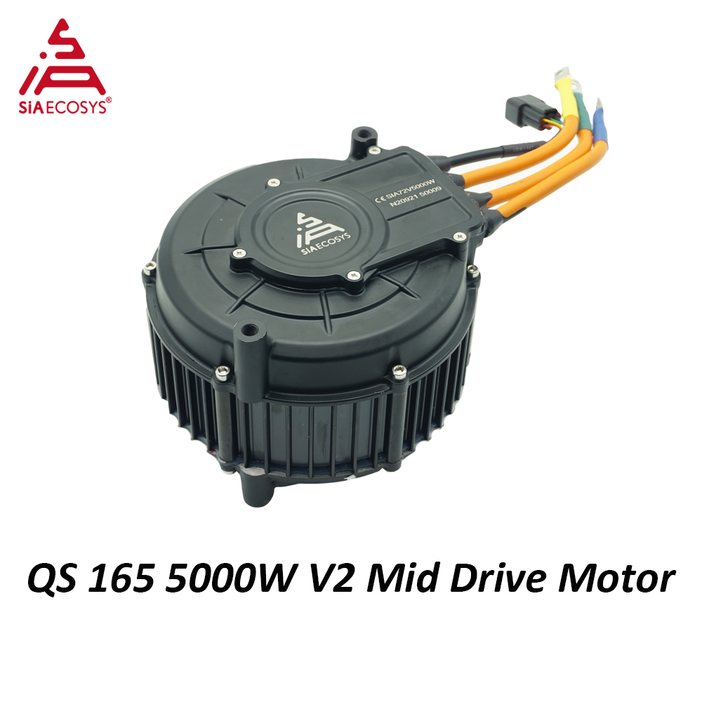 QSMOTOR QS165 V2 5000W 72V 35H - огляд і ціна Fardriver Nd72850 Controller