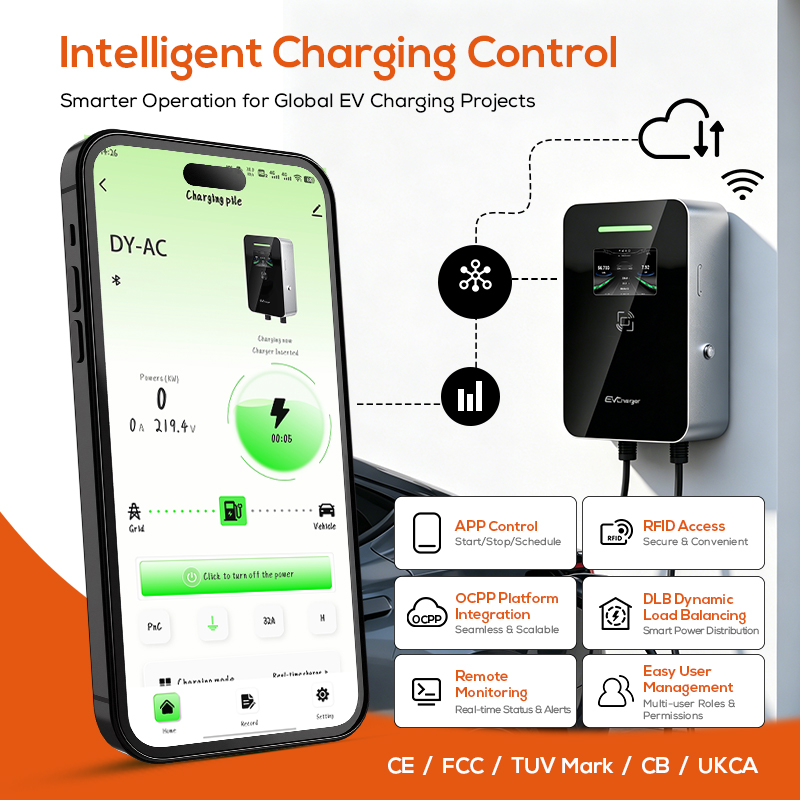 Lifl 7KW 11KW 22KW 3‑Phase Wal - огляд і ціна Ev Charger Type 2 22Kw 32A 3 Phase
